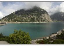 Panorama du barrage de Gelmer