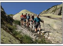 Sur le chemin de la cabane Lauteraar