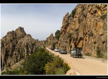 La route des Calanche de Piana