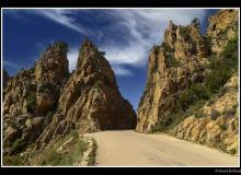 La route des Calanche de Piana